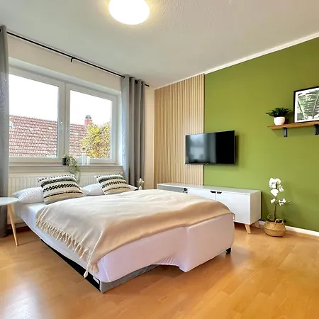 아파트 Modernes Mit Balkon 뉴울름