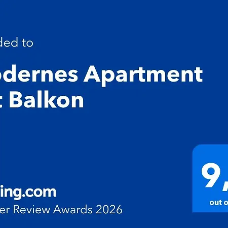 Modernes Mit Balkon דירה *